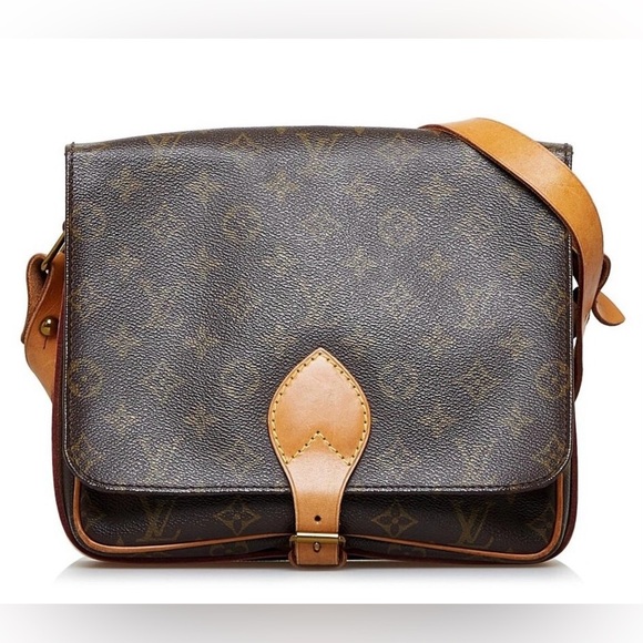 ⭐️Louis Vuitton Monogram Cartouchiere MM Crossbody Shoulder Bag - Picture 1 of 13